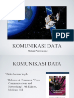 KD - 1 - Pengantar Komunikasi Data