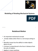 Modeling of Rotational Systems 2023