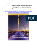 Solution Manual For Corporate Finance 12th Edition Stephen Ross Randolph Westerfield Jeffrey Jaffe Bradford Jordan