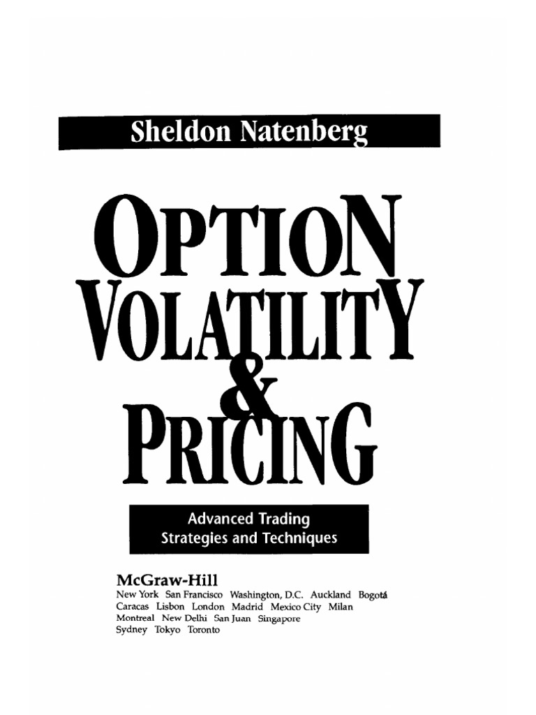 Natenberg - Option Pricing and Volatility | PDF