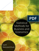Book Statistical Methods for Business and Economics