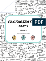 Grade 9 Term 2 Lesson 3 Factorisation I