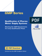 Reading Sample-Qualification Pharma Water Supply Systems