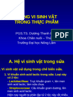 Những vi sinh vật trong thực phẩm - PGS.TS. Dương Thanh Liêm - 669838