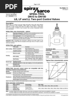 Spira-Trol DN15 To DN100 LE, LF and LL Two-Port Control Valves