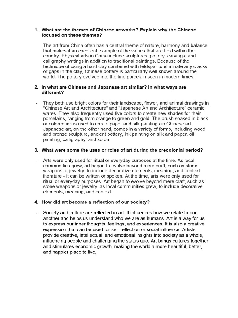 Chinese and Japanese Art PDF Japanese Art The Arts