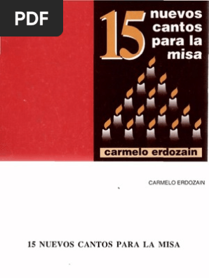 15 Nuevos Cantos Para La Misa Carmelo Erdozain Deidad Creadora Cristo Titulo misa carmelo erdozain