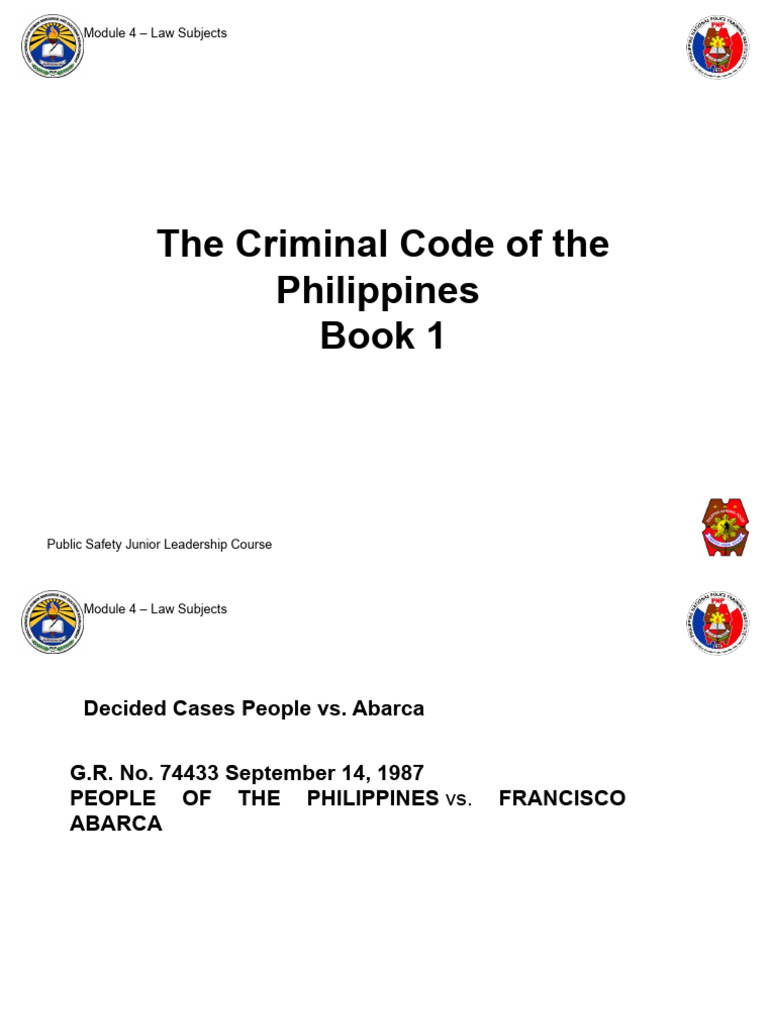 Abarca Murder Case Analysis | PDF | Criminal Law | Crimes