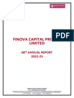 Finova Capital Private Limited: 08 Annual Report 2022-23