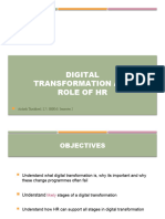 UWE Digital Transformation and HR