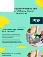 Enhancing Performance The Power of Digital Signal Processors