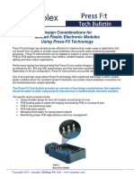 Technical Bulletin Designing Molded Plastic Electronic Modules Press Fit