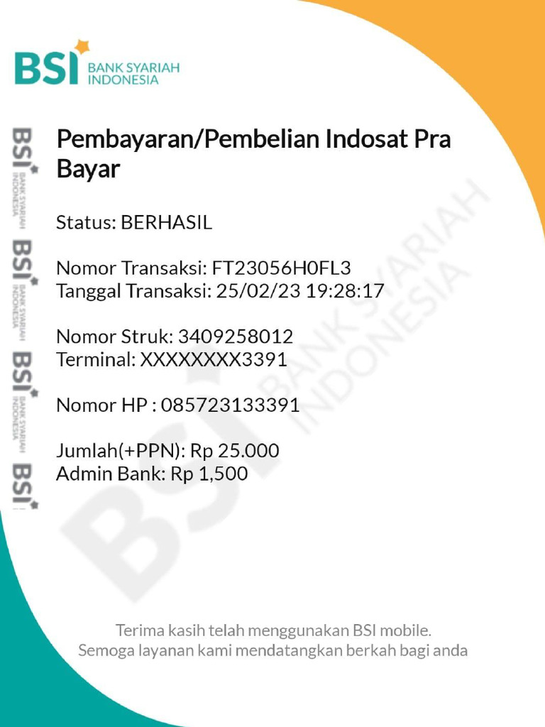 Invoice Telekomunikasi Endang | PDF