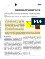 Correlating Particle Deformation GARField NMR (2014)