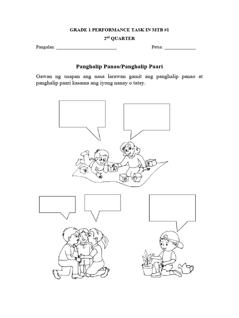 Panghalip Panao/Panghalip Paari | PDF