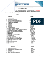 Updated Lists of Controlled Substances As of April 2023 1 AutoRecovered