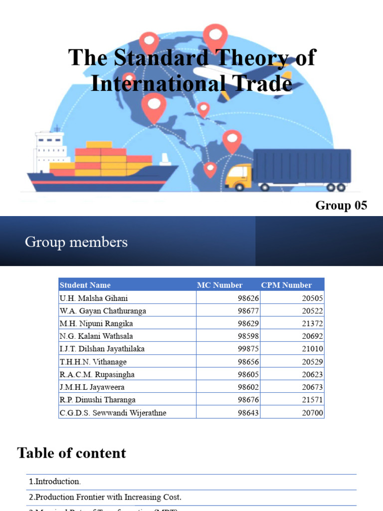 international trade meeting between economic partners with similar resources