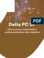Delta PC SP Ultima Prova Comentada e Analise Estatistica Das Materias 1