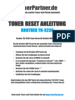 Brother TN 3230 Toner Reset