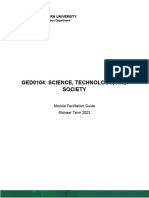 GED0104 STS Module 4 Facilitation Guide