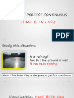 Present Perfect Continuous 81349