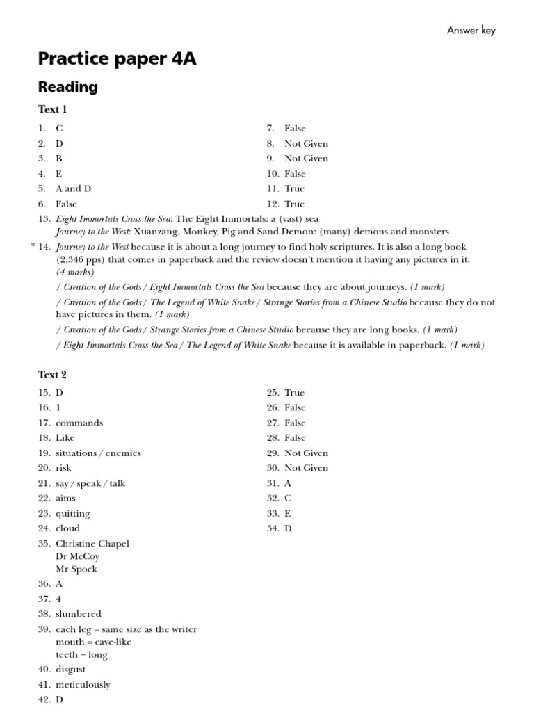 Practice Paper 4AB | PDF