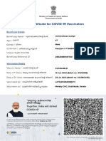 Certificate For Vegetables Imports