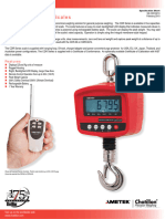 Datasheet CDR Series Digital Crane Scales