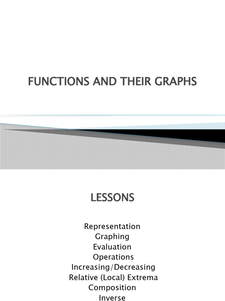 Functions and Their Graphs | PDF | Function (Mathematics) | Mathematics