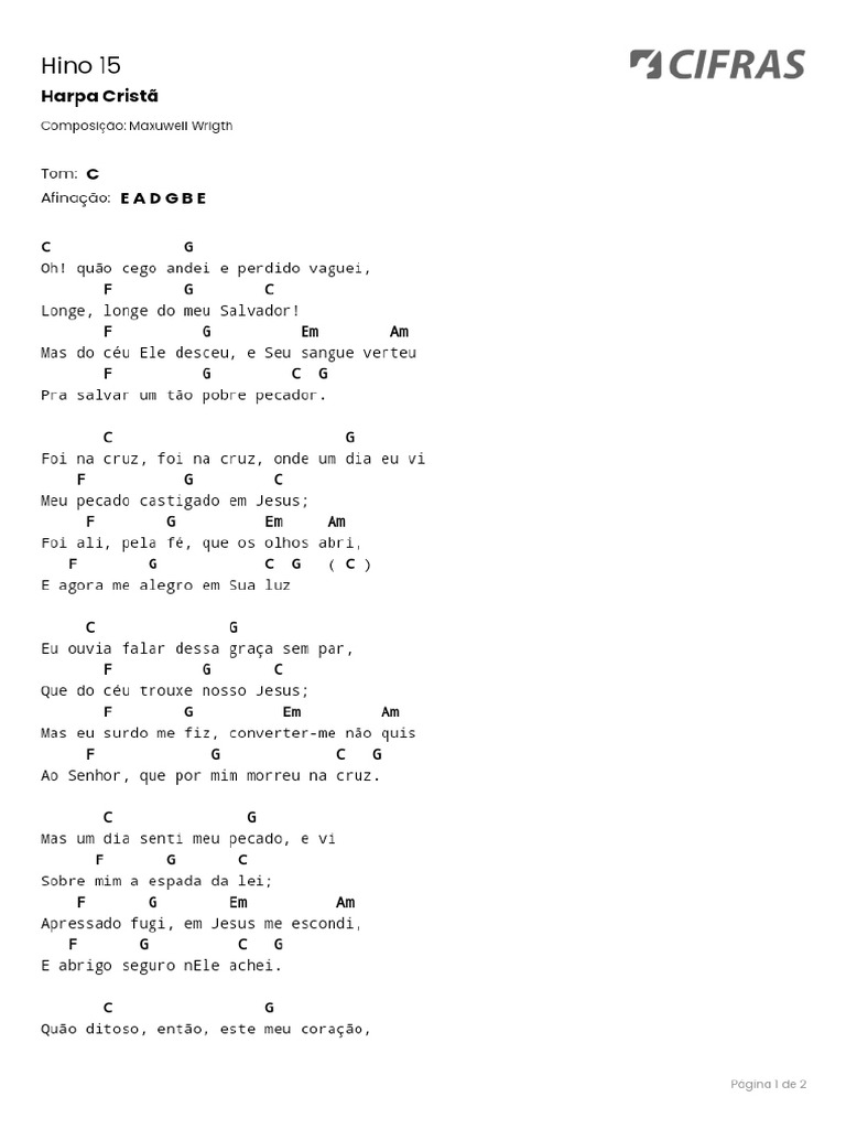 3 Harpa Letra _ Hino Da Harpa Cristã 3 – VSJA