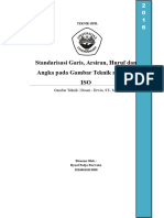 Makalah Garis Arsiran Huruf Dan Angka Menurut Standard Iso 4 PDF Free