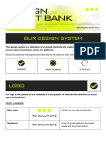 Tech Professional Doc in Green Neon Green Black and White Textured Experimental Style