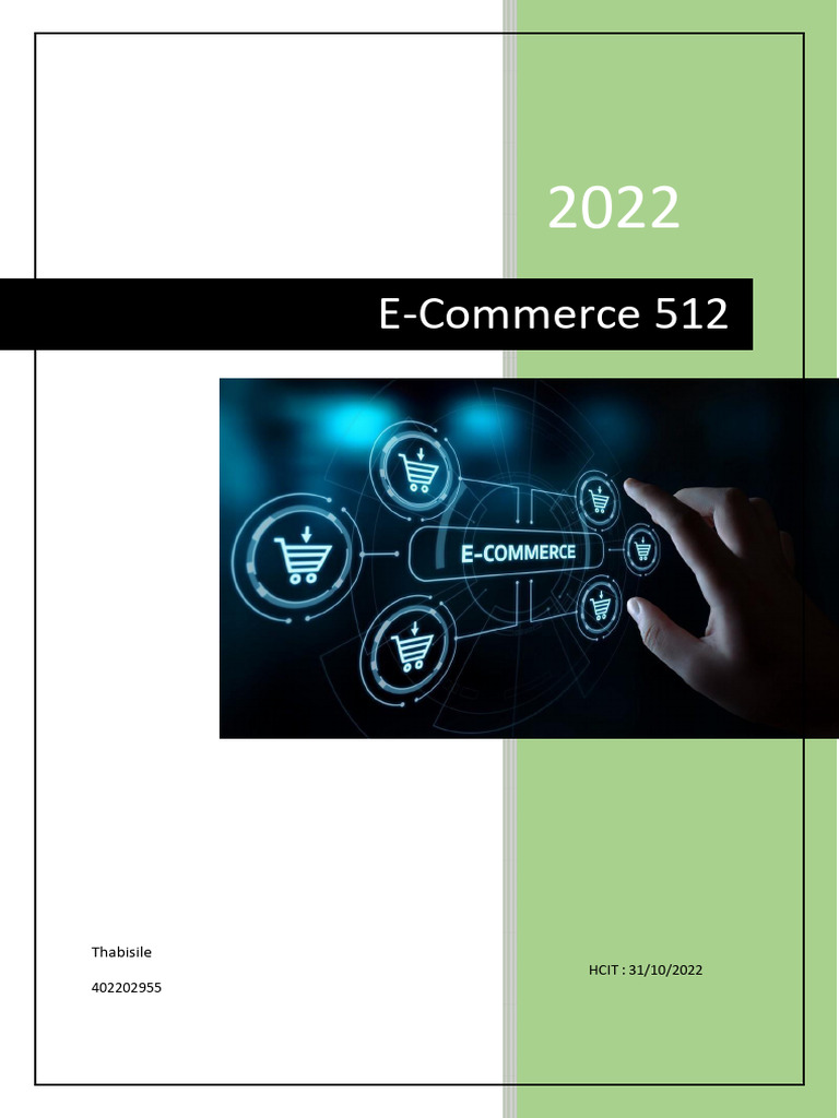 E-Commerce 512 Assignment 2 | PDF | Transport Layer Security | Business