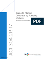 304.2R-17 Guide To Placing Concrete by Pumping Methods