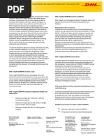 DHL Fuel Surcharge Overview 2025 | PDF | Dangerous Goods | Customs
