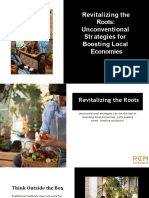 Revitalizing The Roots Unconventional Strategies For Boosting Local Economies