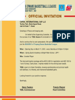 Invitation