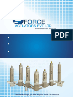 Force Actuators Pvt. Ltd. English Catalogue