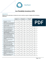 Cognitive Flexibility Inventory