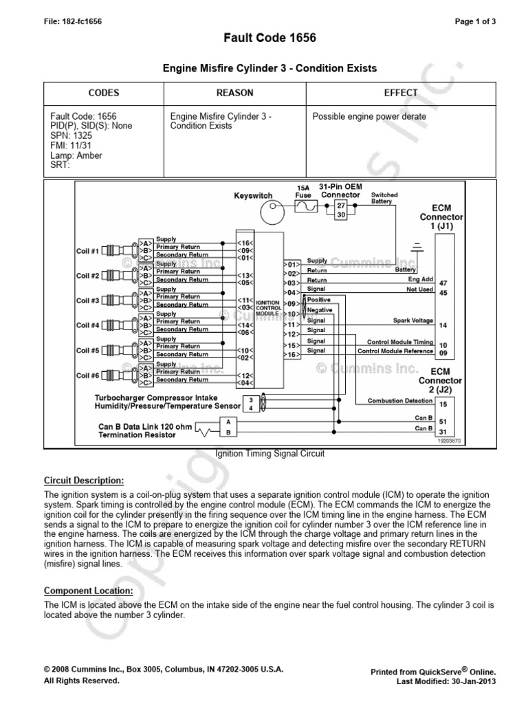 12G Misfire PDF Ignition System Vehicle Parts