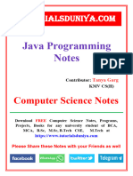 Java Noted