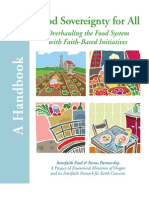 Food Sovereignty For All: Overhauling The Food System With Faith-Based Initiatives - Handbook