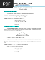 Plane and Solid Geometry Module 2