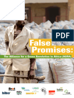 False Promises AGRA en