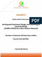 Earthquake Resistant Design and Detailing of Steel Buildings