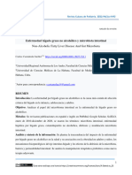 Enfermedad Hígado Graso No Alcohólico y Microbiota Intestinal