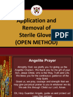 Applying and Removing Sterile Gloves (Open Method)