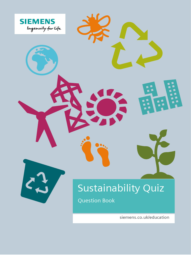 5.1 Sustainability Quiz Questions PDF Sustainable Energy Energy