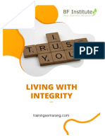 Living With Integrity