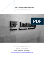 Profile BF Institute Training Center Semarang Ver 2023